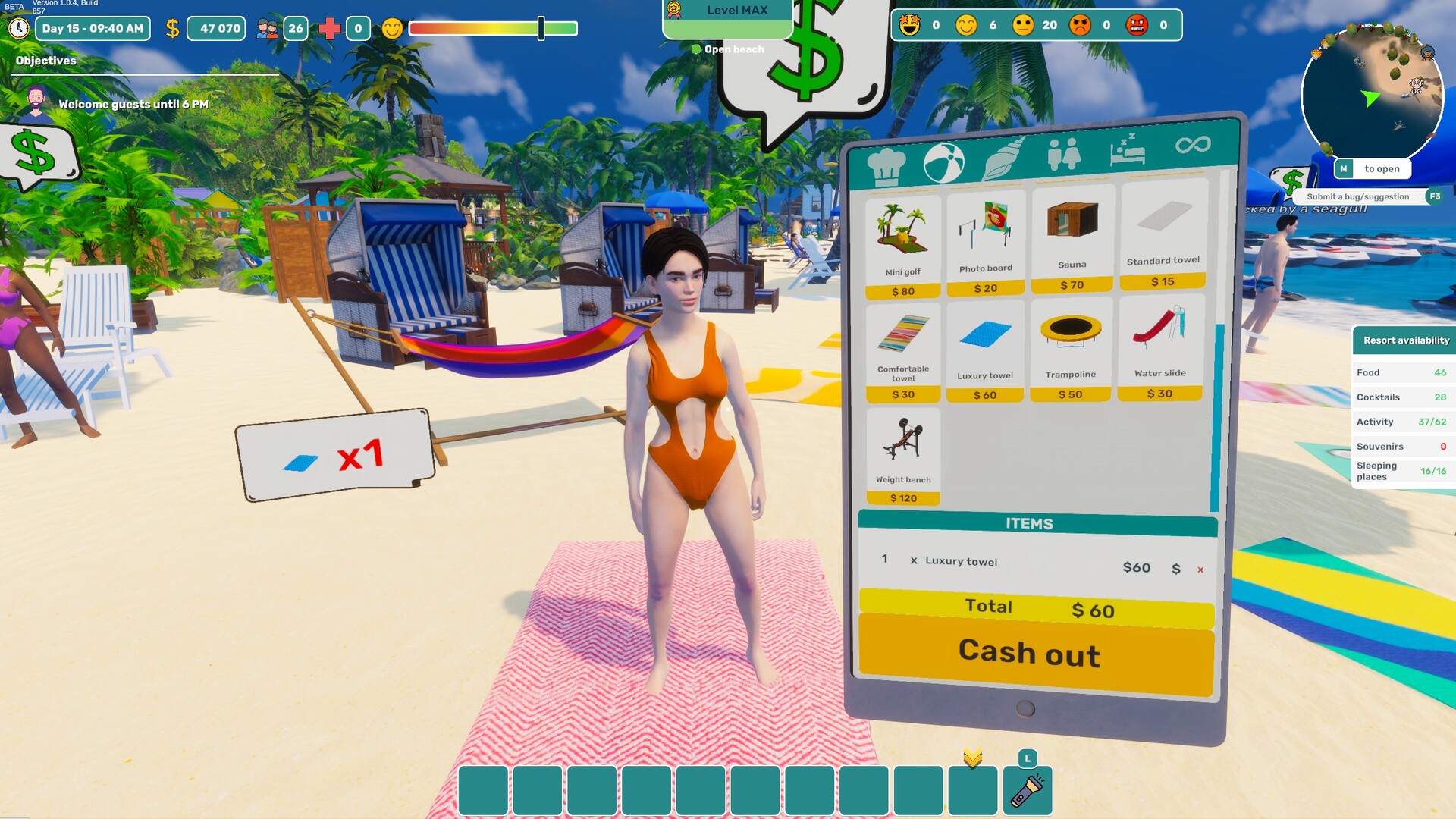 热带度假村经营模拟器/Tropical Resort Simulator