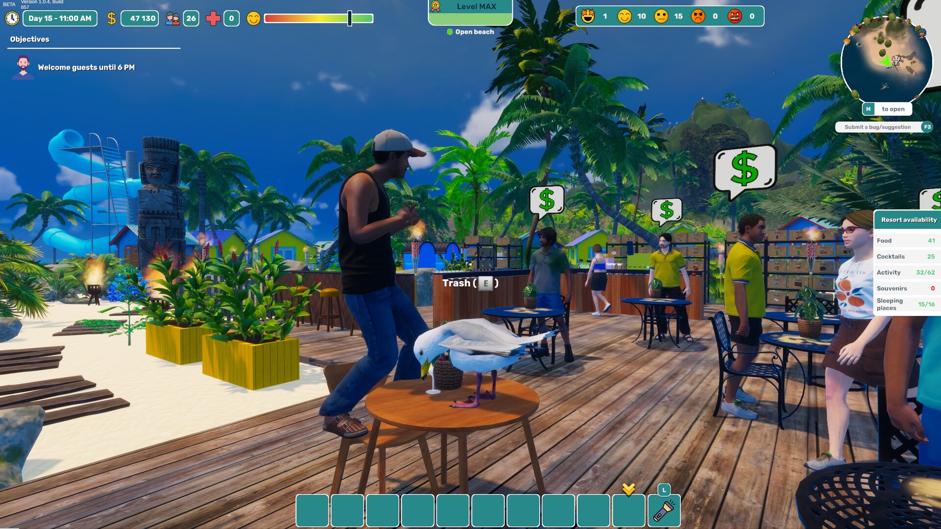 热带度假村经营模拟器/Tropical Resort Simulator