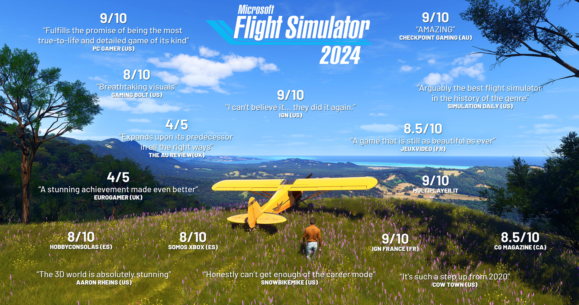 微软飞行模拟2024/Microsoft Flight Simulator 2024/支持网络联机
