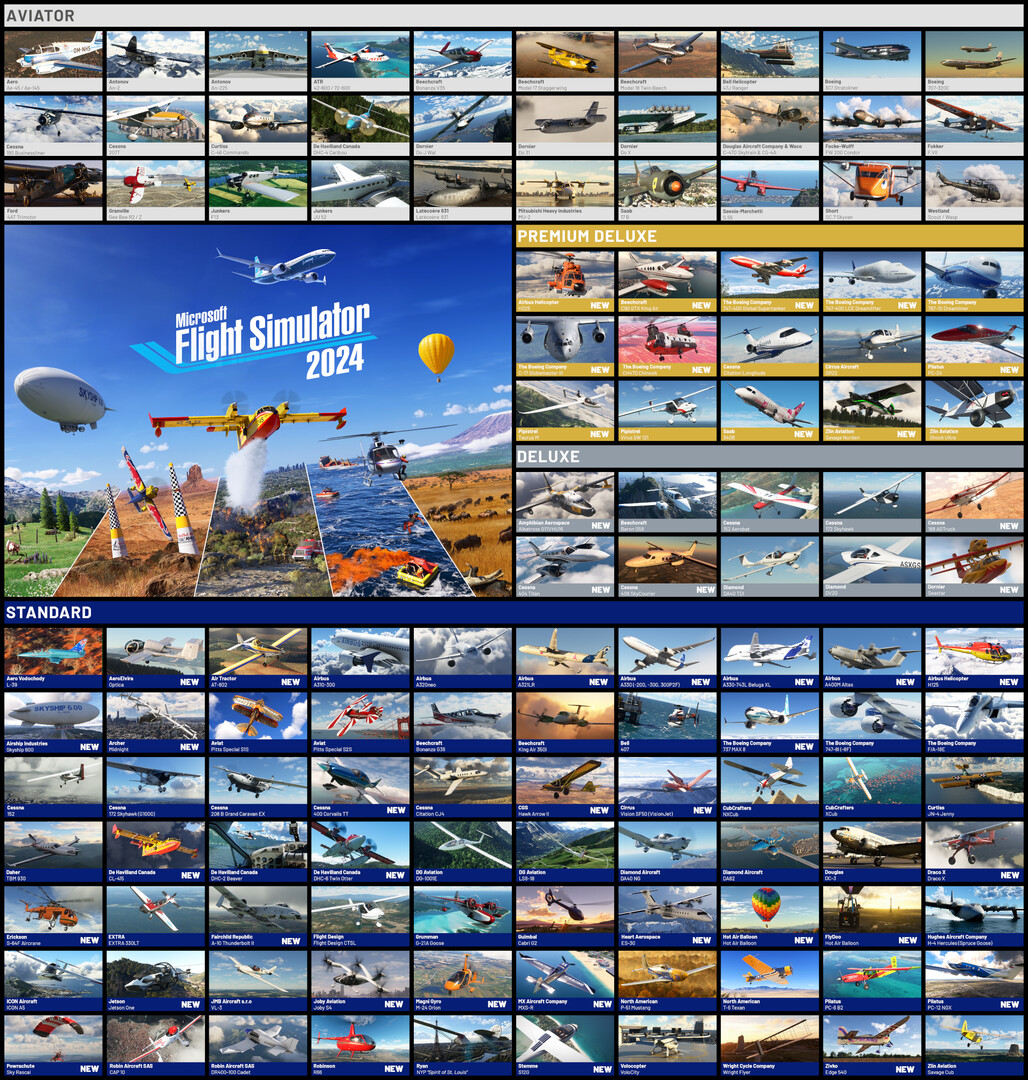 微软飞行模拟2024/Microsoft Flight Simulator 2024/支持网络联机