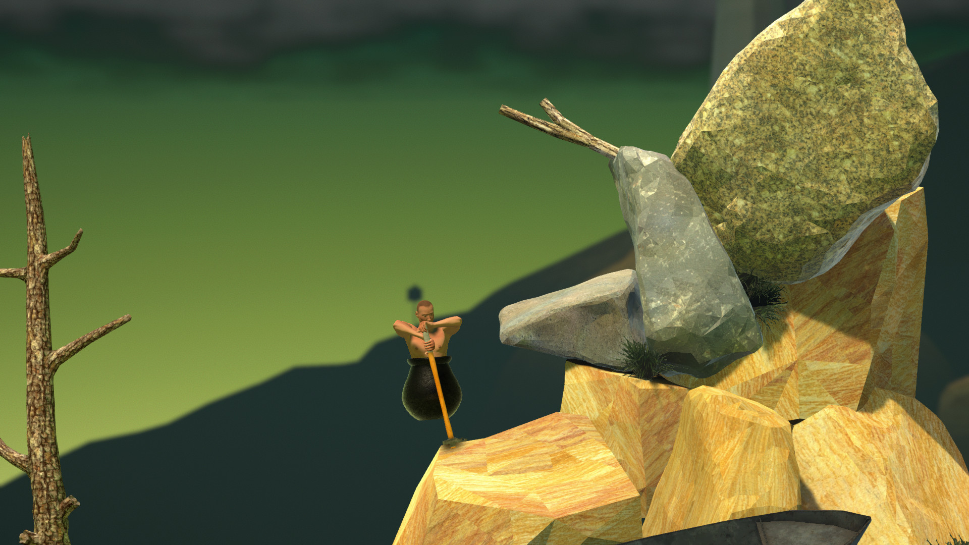 掘地求升/和班尼特福迪一起攻克难关/Getting Over It with Bennett Foddy