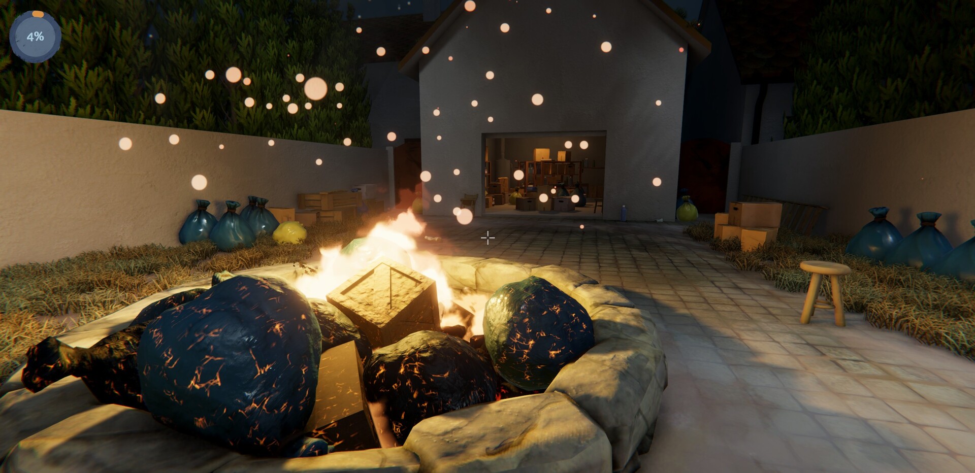 火坑:把东西扔进火里/Fire Pit: Throw Things Into The Fire