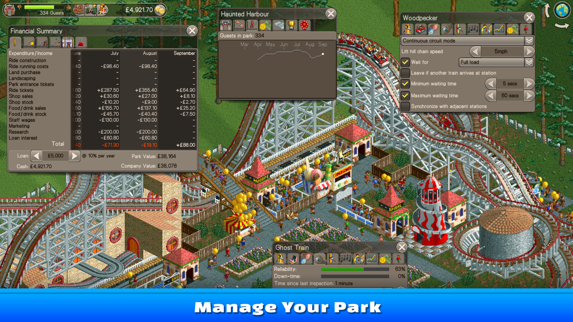 过山车大亨 经典版/RollerCoaster Tycoon Classic