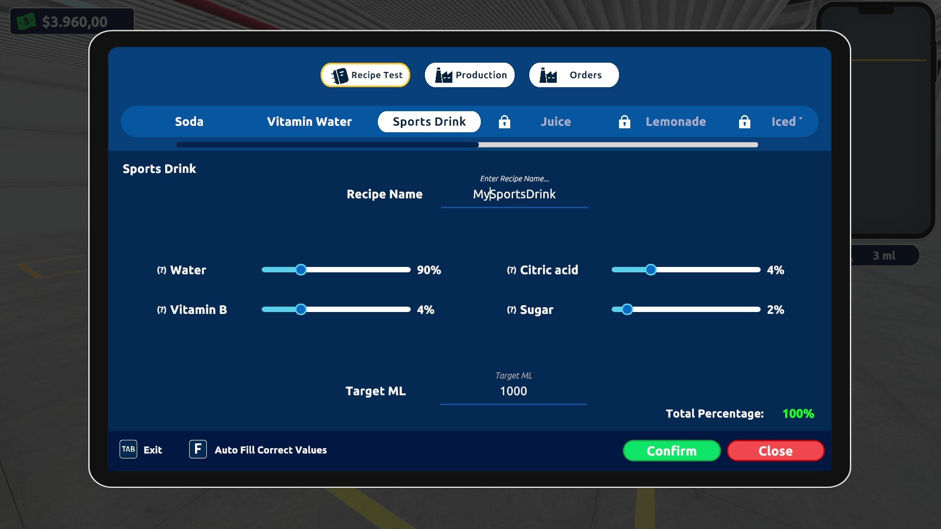 饮料工厂模拟器/Drink Factory Simulator                             新游发布