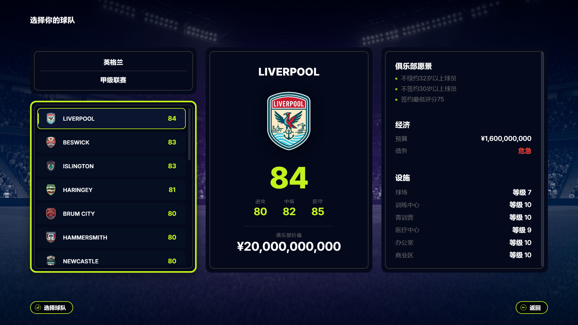 FD27：执掌你的足球俱乐部/FD 27: Direct Your Football Club