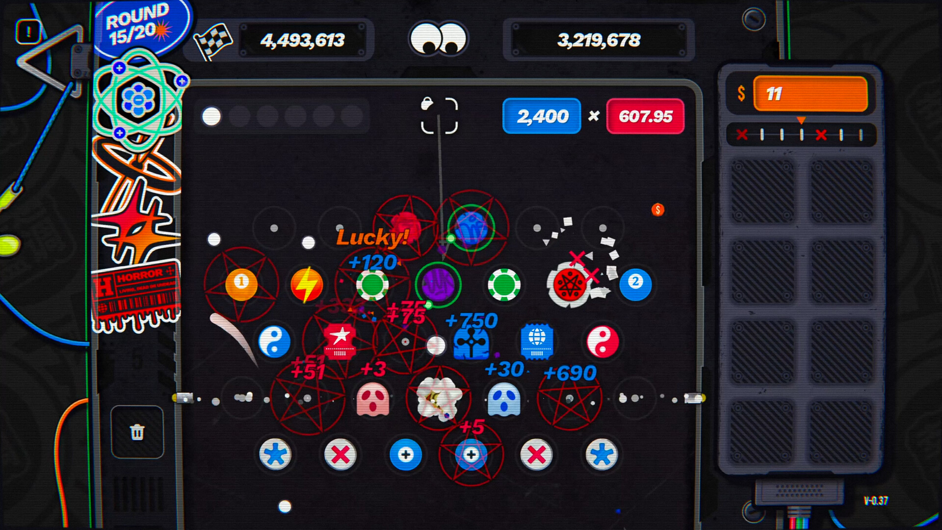 弹钉贴纸/Pegs X Stickers