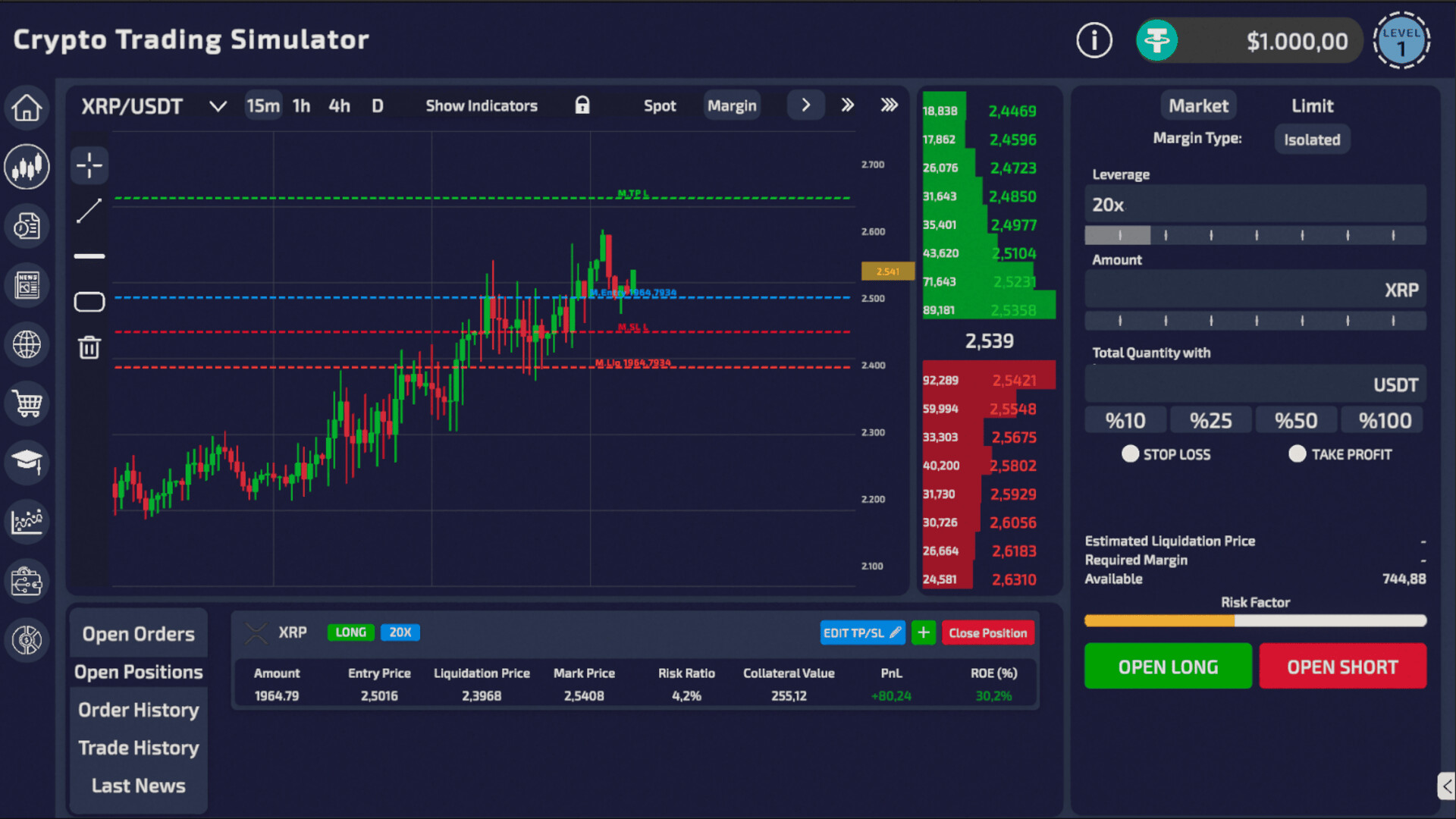 加密货币交易模拟器/Crypto Trading Simulator 新游发布