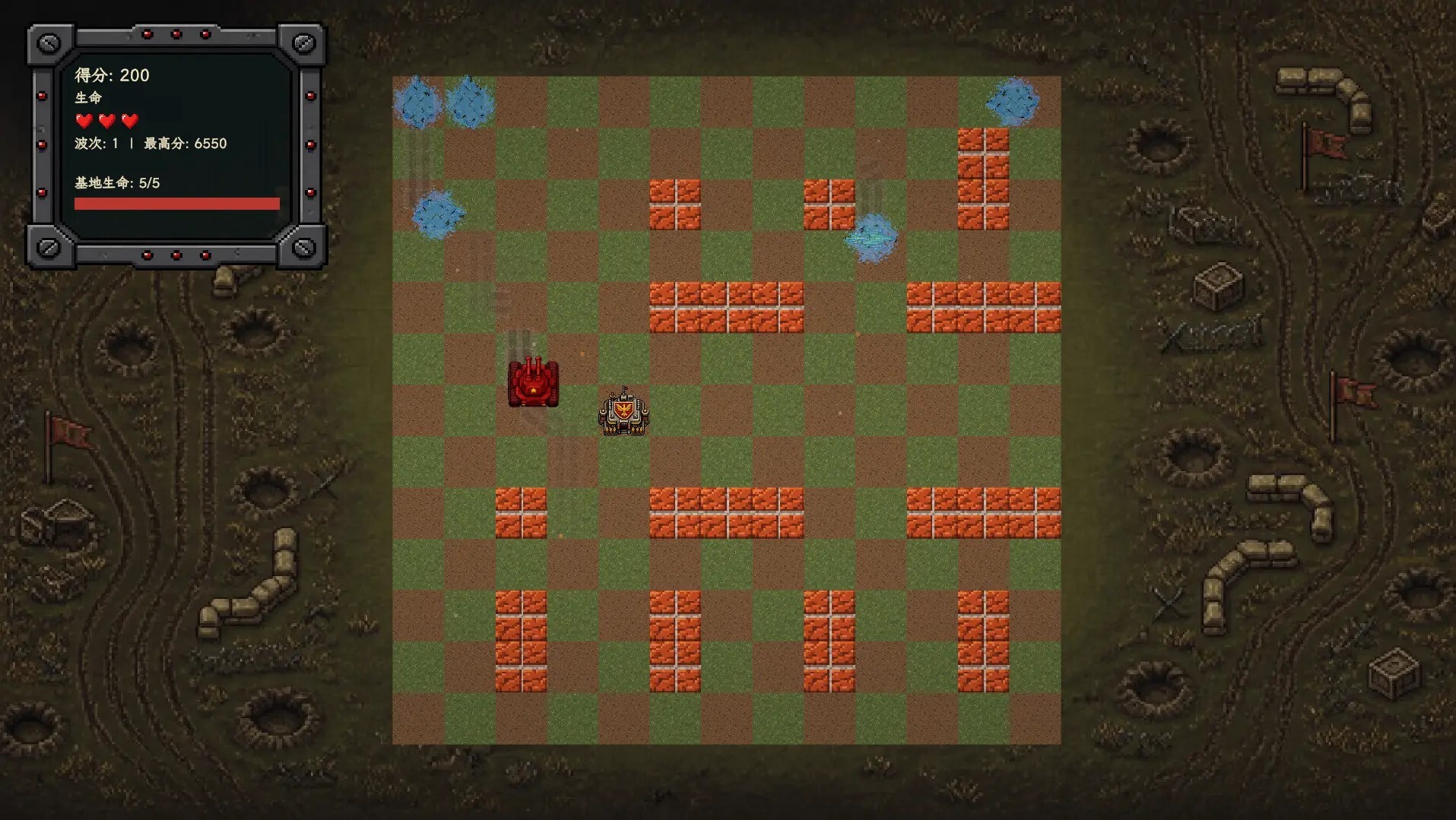 红色坦克vs蜥蜴/Red Tanks vs Lizard 新游发布