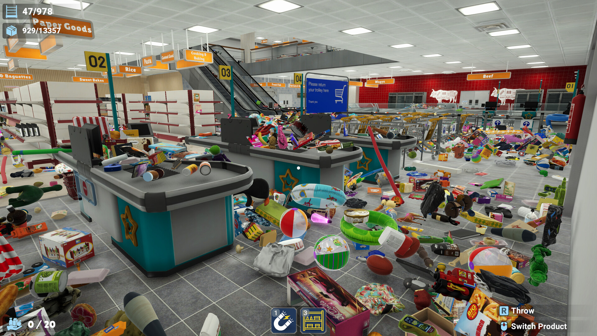 巨型超市:一起整理/Megastore: Tidy Up Together 新游发布