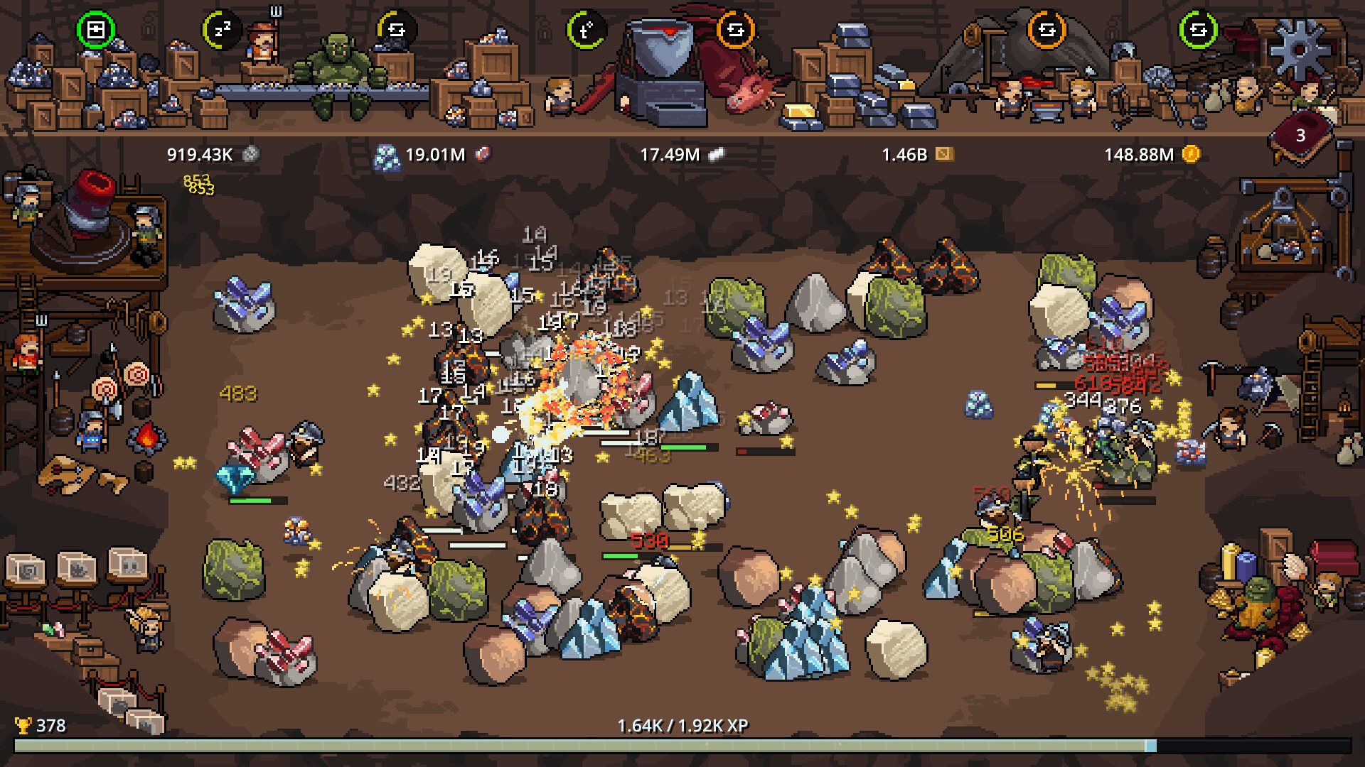 幻想矿工:深渊挂机/Fantasy Miner: Idle Depths 新游发布
