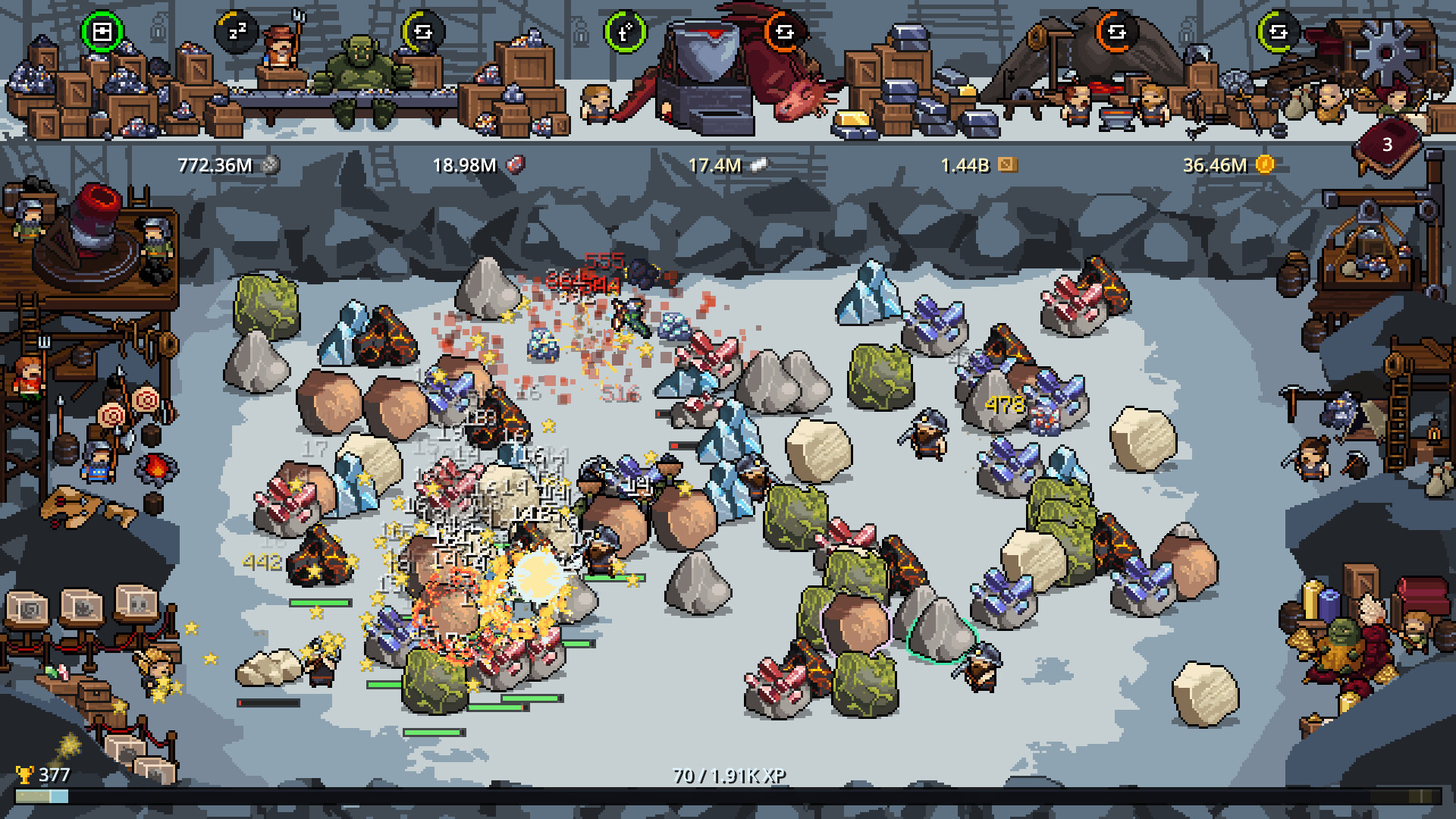 幻想矿工:深渊挂机/Fantasy Miner: Idle Depths 新游发布